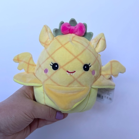 Custom Banana Pineapple Bat 5” Squishmallow Toy - Picture 3 of 3